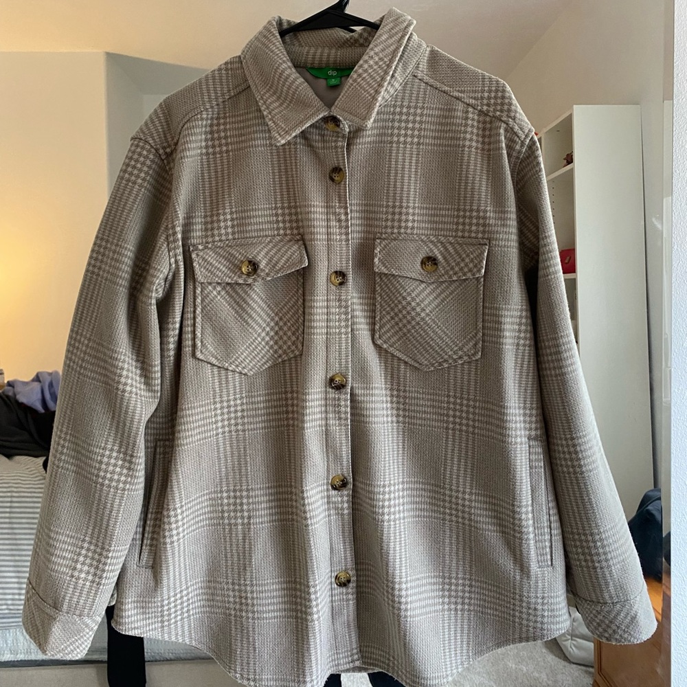 Brown Shacket